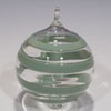Mint Spiral Ornaments