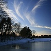 WINTER SKY - Frankin, MA