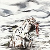 Hyena Eating
