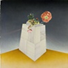 container with poppy