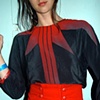Airbrushed shirt in collaboration with Emslie 