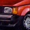 "Omknee" - 2010 Acrylic on Canvas