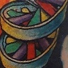 Atom's DNA Strand in Living Color