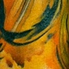 Led Zeppelin Watercolor Wash & Charcoal-look