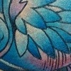 Freeform/Abstract Blue Phoenix