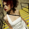 zo plastic wrap dress