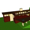 West elevation 3-D 
