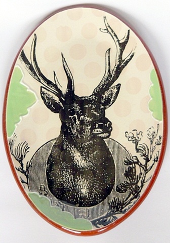 deer plate