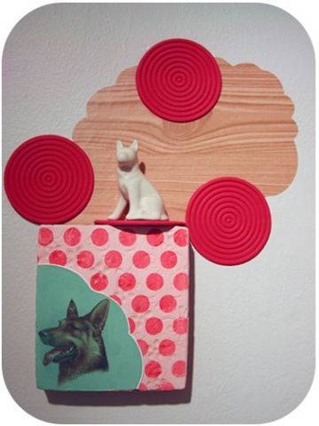 COMMEMERATIVE CLOUD: GERMAN SHEPARD