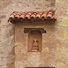 Architecture of Mission San Carlos Borromeo in Carmel, CA.