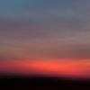 en route, sunset