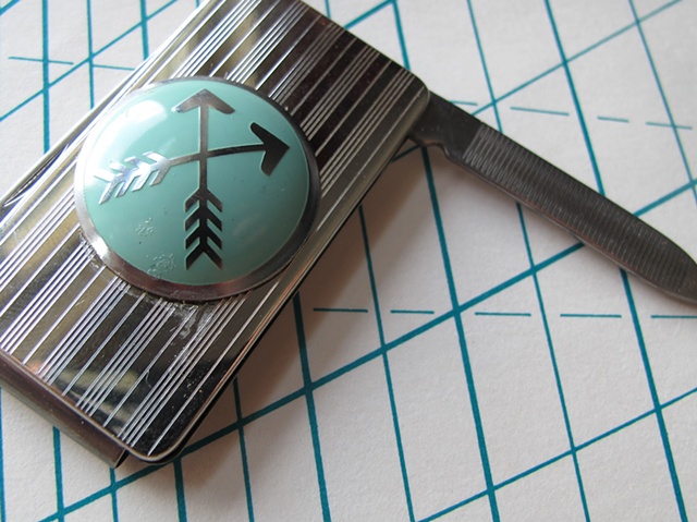Crossed Arrow Money Clip