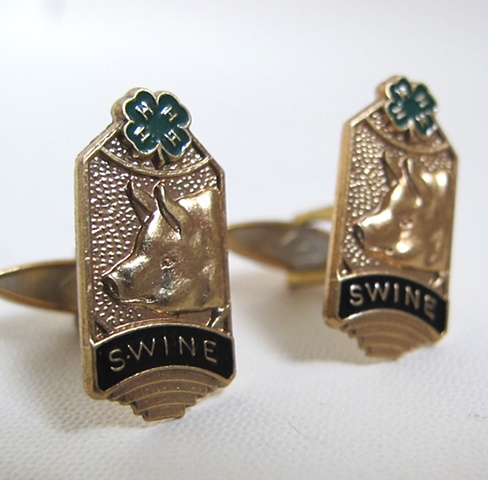 Swine Cufflinks
