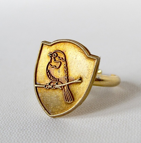 Tiny Bird Ring