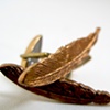 Feather Cufflinks