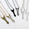 Double Arrows Friendship Necklaces