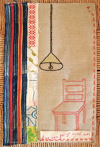 Chair and lamp