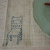 Table mat - blue chair