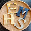 Paper covered letters