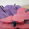 Felt hearts