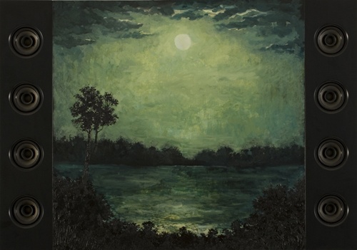 Untitled (Speaker painting)