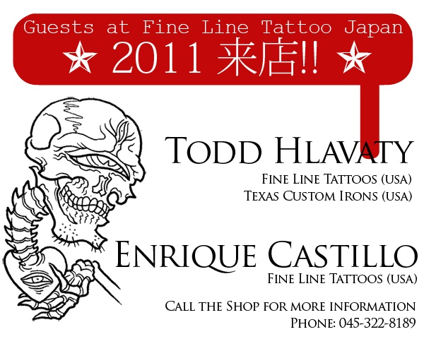 Guest Work at Fineline Tattoo