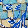 study in blue