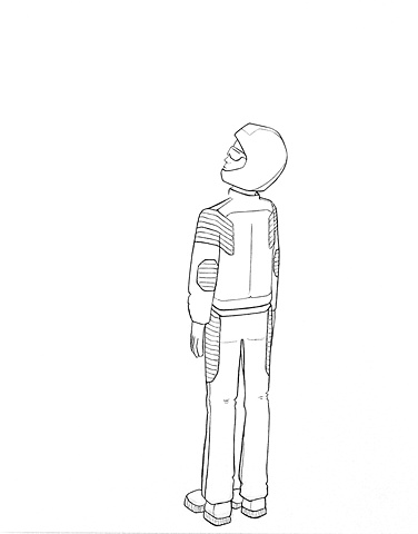 Untitled (Jake in motorcycle gear 2)