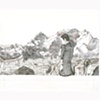 Drawing for the Mitgang Audio album cover
