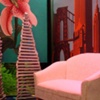 80s room - detail, couch