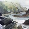 pacific coast near kirk creek, california