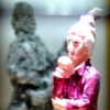 three ghosts - miniature