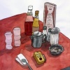 salt and pepper table