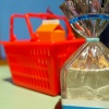 grocery basket - miniature