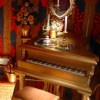 gold disco piano bar roombox