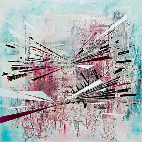 Stephanie Armbruster, Encaustic, In Search of Something More, Pittsburgh Artist, Braddock, Rustbelt Artist
