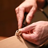 Carving a boat