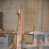 "Untitled (291)" on the lathe with counterweights