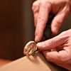 Carving a boat