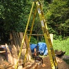 Hanging the chainsaw