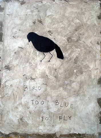 Bird Too Blue to Fly