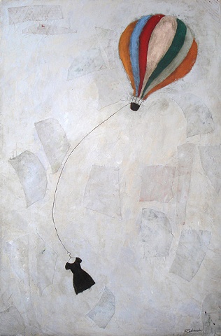 Black Dress Hot Air Balloon