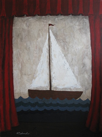 Sailboat on Stage