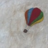 Hot Air Balloon and Steps