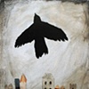 Blackbird over City