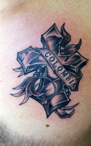 B & G cross
