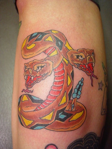 Catie's two headed rattler,,