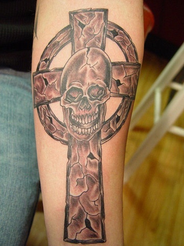 Scary cross