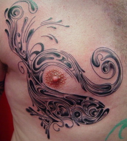 The o'l fish around the nipple trick.