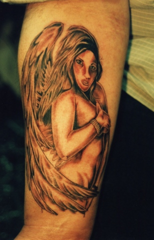 Portrait with wings